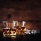 Whisky Ballantines 4.5l, na kovinskem stojalu
