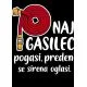 Majica - Naj gasilec pogasi, preden se sirena oglasi XL - črna