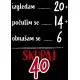 Majica - Izgledam, počutim se, obnašam se…, skupaj 40  L- črna