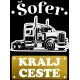 Majica - Šofer, kralj ceste M - črna