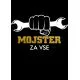Majica - Mojster za vse, ključ XXL - črna