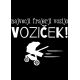 Majica - Največji frajerji vozijo voziček L - črna