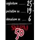 Majica - Izgledam, počutim se, obnašam se…, skupaj 50  L- črna