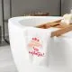 Brisača Vse najboljše!, torta, bela, 100% bombaž