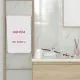 Brisača Najboljša hčerka na svetu, bela, 100% bombaž