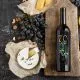 Vino Merlot, 0.75L, poslikana steklenica - grozd, 70 let