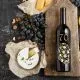 Vino Merlot, 0.75L, poslikana steklenica - cvet, 70 let