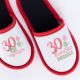 Copati hišni, ženski, šaljivi, 30 vse najboljše, končno dorasla, vel. 38-40