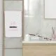 Brisača S.P. Srečna  penzionistka, bela, 100% bombaž