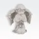 Angel klečeč, s srčkom, polimasa, 7cm, sort.
