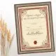 Diploma ROJSTNI DAN, Devetdesetletnica, rdeča, (36x25cm)