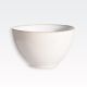 Skleda enobarvna, porcelan, 460ml, sort.