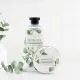 Darilni set BOTANIC SPA v darilni embalaži, z vonjem evkaliptusa in limonske trave, (krema za roke in nohte 60ml, piling za ustnice 25g)
