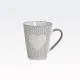 Skodelica s srcem, kamenina, 300ml, 12x10x8cm, sort.