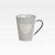 Skodelica s srcem, kamenina, 300ml, 12x10x8cm, sort.