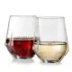 Set 2 kozarcev  v obliki diamanta, 330ml, 6.7x9cm