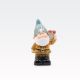 Vrtna figura, palček, porcelan, 7.5x5.8x14cm, sort.