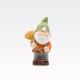 Vrtna figura, palček, porcelan, 7.5x5.8x14cm, sort.