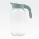 Vrč steklen s PVC pokrovom, 1.5l, sort.