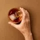Set 2 kozarcev za whisky, "on the Rock", 180ml