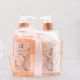 Kopalni set BLOSSOM MAGIC v košarici iz žičk, z vonjem marakuje in grenivke, (gel za tuširanje 260ml, losjon za telo 260ml