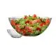 Set skled za solato, 7/1, steklen, (1x22cm + 6x12.6cm)