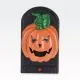 Dekoracija za halloween, zvonec za vrata, z rdečimi LED očmi, ter zvokom, PVC, 19x11cm, sort.