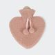 Termofor s prevleko, v obliki amfore, 1l, 100% poliester, 23x26cm, sort.