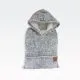 Pulover s kapuco - Hoodie, XXXL, UNI, 100% poliester - mehka flanela , one size, sort.