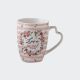 Lonček, motiv src, 330ml, kitajski porcelan, sort.