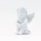 Angel sedeč, bel, polimasa,6x4cm, 62g, sort.