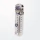 Termometer, motiv sivke, MDF, 21.5x7x0.5cm, sort.