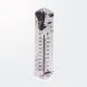 Termometer, motiv sivke, MDF, 21.5x7x0.5cm, sort.