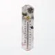 Termometer, motiv sivke, MDF, 21.5x7x0.5cm, sort.
