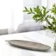 Pladenj dekorativen, list, lesen, 40x14cm, sort.
