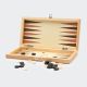 Družabna namizna igra, set 3/1, Šah, Backgammon, Dama,  lesen, 29x29cm