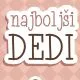 Nogavice moške, Najboljši dedi, srček, vel. 41-45