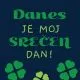 Nogavice moške, Danes je moj srečen dan, vel. 41-45