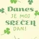Nogavice ženske, Danes je moj srečen dan, deteljice, vel. 36-40