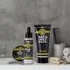 Kopalni set za moške BATH & BODY TOOLS, (100ml šampon za lase in telo, 50ml olje za brado, 20g vosek za brado, škarje za brado, glavnik), z vonjem Musk, v plastični torbici