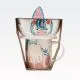 Set skodelice 360ml, 9cm in sklede, 600ml, 14x6cm, živalski motiv, porcelan, sort.