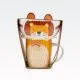 Set skodelice 360ml, 9cm in sklede, 600ml, 14x6cm, živalski motiv, porcelan, sort.