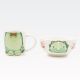Set skodelice 360ml, 9cm in sklede, 600ml, 14x6cm, živalski motiv, porcelan, sort.