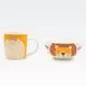 Set skodelice 360ml, 9cm in sklede, 600ml, 14x6cm, živalski motiv, porcelan, sort.