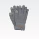 Rokavice zimske, ženske, 100% poliester, touch finger, UNI, sort.