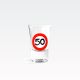 Kozarci za žganje prometni znak 50, 6/1, 25ml, 7cm