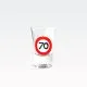 Kozarci za žganje prometni znak 70, 6/1, 25ml, 7cm