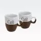 Set 2 skodelic, 150ml, sort.