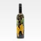 Jubilejno vino, 0.75l, poslikana steklenica - Na zdravje 50 - rumen grozd