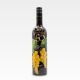 Jubilejno vino, 0.75l, poslikana steklenica - Na zdravje 60 - rumen grozd